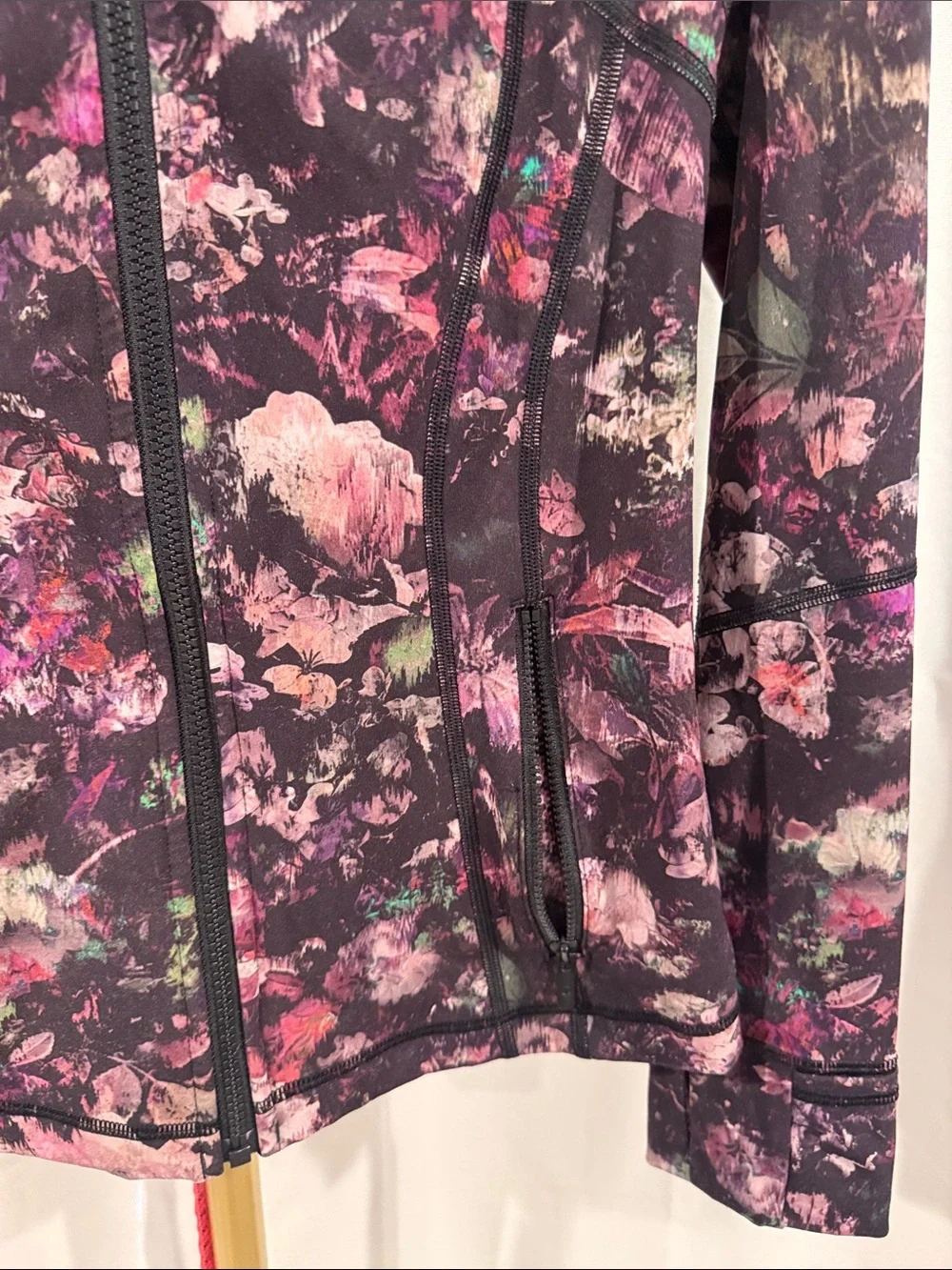 Lululemon Define Jacket Luxtreme Floral Illusion Antique White Multi 6
